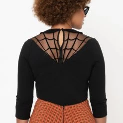 Spiderweb Top By Unique Vintage