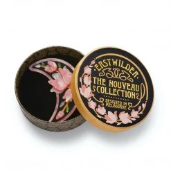 Erstwilder Art Nouveau Collection Steel Magnolias Brooch
