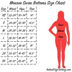 Unique Vintage Monroe High-Waist Swim Bottoms In Black APPAREL 11 Unique Vintage Monroe High-Waist Swim Bottoms In Black APPAREL