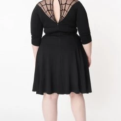 APPAREL Endora Spiderweb Dress By Unique Vintage