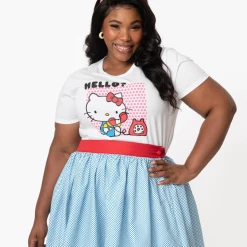 Hello Kitty X Unique Vintage On The Phone T-Shirt