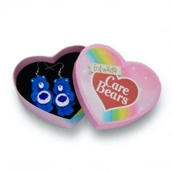 Erstwilder Care Bears Collection "What's Up, Grumpy Bear" Dangle Earrings
