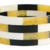 ZAD Patterned Resin Bangle