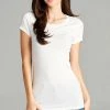 Active Basic APPAREL Basic Cotton Women's T-Shirt In White - Size S 1 Active Basic APPAREL Basic Cotton Women's T-Shirt In White - Size S