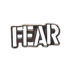 Atom Age Industries FEAR Logo Enamel Pin