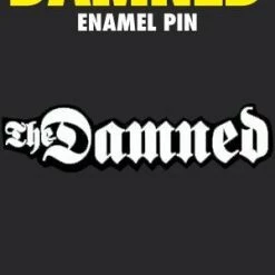Atom Age Industries The Damned Logo Glow-in-the-Dark Enamel Pin