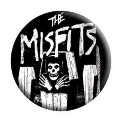 C & D Visionary Misfits Coffins Button