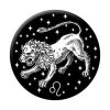 C & D Visionary Leo Zodiac Sign Button