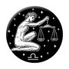 C & D Visionary Libra Zodiac Sign Button EVERYTHING ELSE