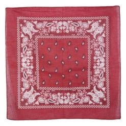 MYS Wholesale Classic Bandana In Burgundy