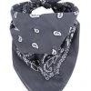 MYS Wholesale ACCESSORIES Classic Bandana In Dark Grey
