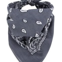 MYS Wholesale ACCESSORIES Classic Bandana In Dark Grey