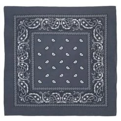 MYS Wholesale ACCESSORIES Classic Bandana In Dark Grey