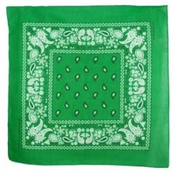 MYS Wholesale ACCESSORIES Classic Bandana In Kelly Green