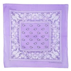 Urban Moda ACCESSORIES Classic Bandana In Lavender