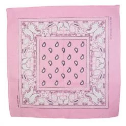 Urban Moda ACCESSORIES Classic Bandana In Pink