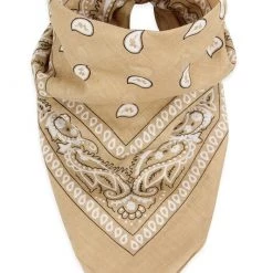 MYS Wholesale ACCESSORIES Classic Bandana In Tan