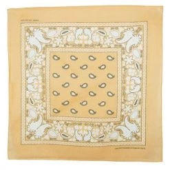MYS Wholesale ACCESSORIES Classic Bandana In Tan