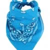 MYS Wholesale Classic Bandana In Deep Turquoise ACCESSORIES