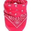Naked City Clothing Classic Bandana In Hot Pink ACCESSORIES