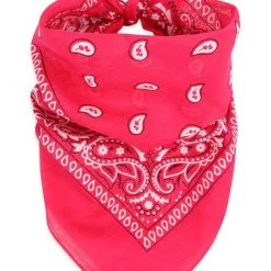 Naked City Clothing Classic Bandana In Hot Pink ACCESSORIES