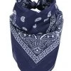 MYS Wholesale Classic Bandana In Navy Blue ACCESSORIES