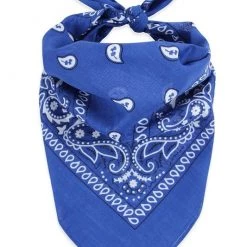 Icco Accessories Classic Bandana In Royal Blue
