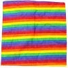 LA Jewelry Plaza Bandana In Narrow Rainbow Stripe ACCESSORIES