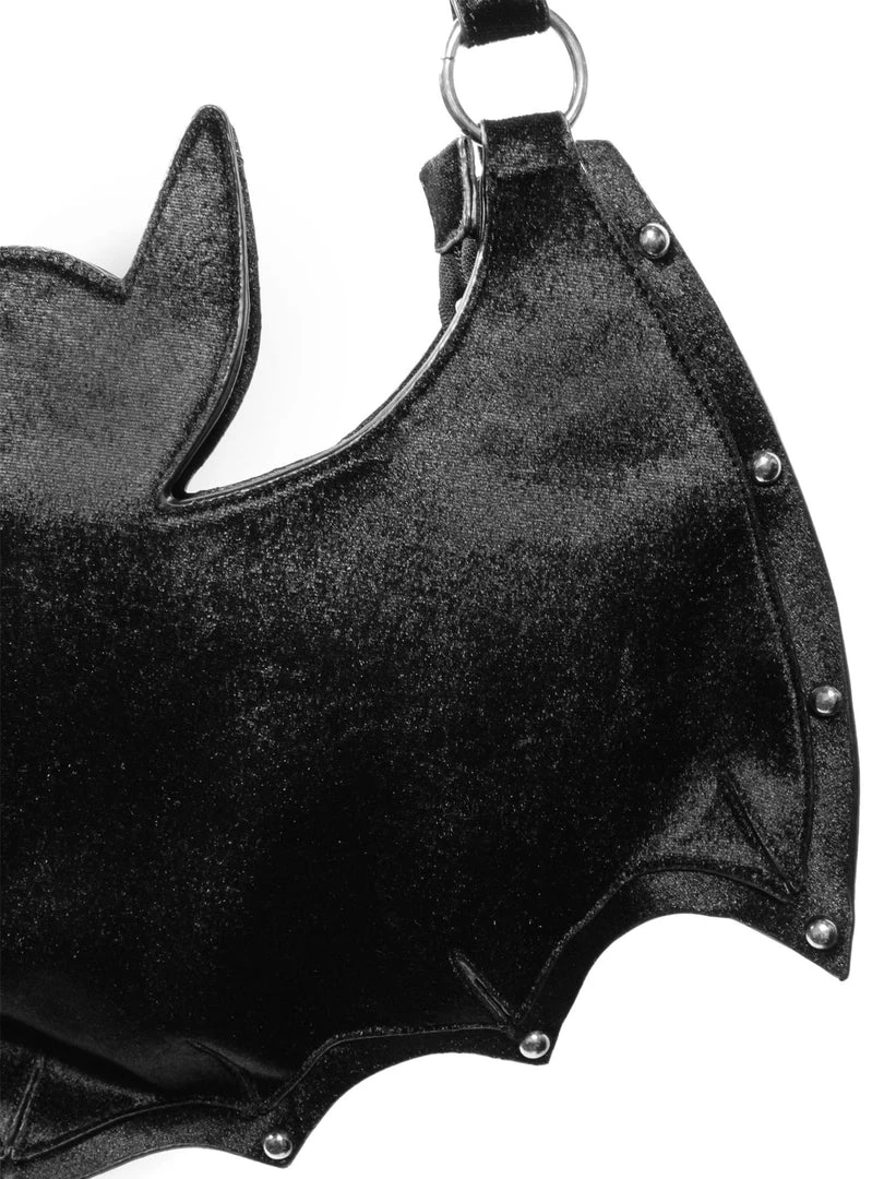 Sourpuss Clothing Studded Bat Bag ACCESSORIES 4 Sourpuss Clothing Studded Bat Bag ACCESSORIES