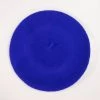 Selini ACCESSORIES Classic Wool Beret In Electric Royal Blue