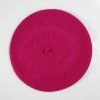 Selini Classic Wool Beret In Magenta
