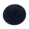 Selini Classic Wool Beret In Navy Blue