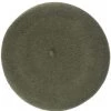 Selini Classic Wool Beret In Olive Green
