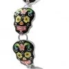 Art Box Enameled Calavera Bracelet - Black ACCESSORIES