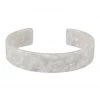 Fashionstar Acetate Bangle - White