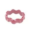 Flashback & Freedom ACCESSORIES Wavy Bangle - Burgundy
