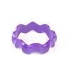 Flashback & Freedom ACCESSORIES Wavy Bangle - Purple