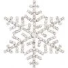 Wona Trading Rhinestone Snowflake Brooch