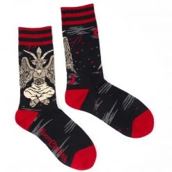 FootClothes Baphomet Unisex Crew Socks NEW ARRIVALS