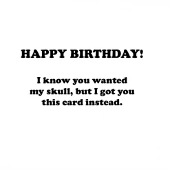 Microcosm Henry & Glenn Birthday Greeting Card By Tom Neely