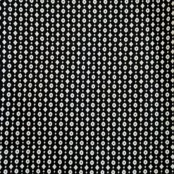 Chocolate USA Black & White Pattern Stretch Knit Knee-Length Shorts APPAREL