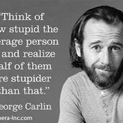 Ephemera EVERYTHING ELSE George Carlin Magnet