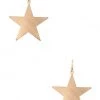 Andrea Bijoux ACCESSORIES Star Dangle Earrings In Gold