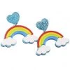 Ole ACCESSORIES Acrylic Rainbow Drop Earrings