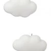 Girly Accessories Cloud Post Earrings