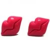 Girly Accessories Pink Lips Post Earrings