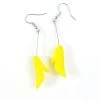 Jen C. ACCESSORIES Barbie Shoe Dangle Earrings - Bright Yellow
