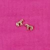 Fame Accessories Horse Post Earrings
