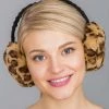 Wona Trading Leopard Faux Fur Earmuffs