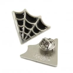 Ectogasm Cobweb Collar Point Enamel Pin Set